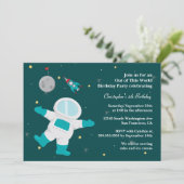 Invitation à la fête d'anniversaire de l'astronaut (Debout devant)