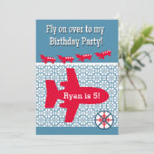 Invitation à la fête d'anniversaire de l'avion (Debout devant)