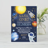 Invitation à la fête d'anniversaire de l'espace (Debout devant)
