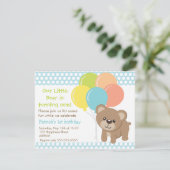 Invitation à la fête d'anniversaire de Little Bear (Debout devant)