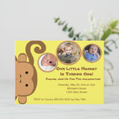 Invitation à la fête d'anniversaire de Little Monk (Debout devant)