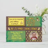 Invitation à la fête d'anniversaire de Little Monk (Debout devant)