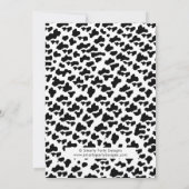 Invitation à la fête d'anniversaire de Little Pony (Dos)