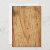 Invitation à la fête d'anniversaire de Luau (Dos)