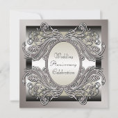 Invitation à la fête d'anniversaire de mariage (Devant)