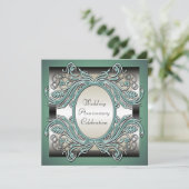 Invitation à la fête d'anniversaire de mariage (Debout devant)