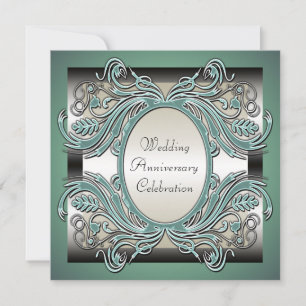 Invitation à la fête d'anniversaire de mariage
