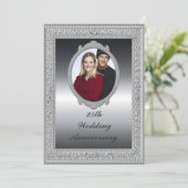 Invitation à la fête d'anniversaire de mariage de  (Debout devant)