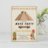 Invitation à la fête d'anniversaire de Maya (Debout devant)