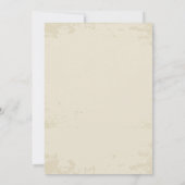 Invitation à la fête d'anniversaire de Maya (Dos)