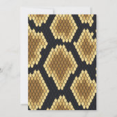 invitation à la fête d'anniversaire de mignonne se (Dos)