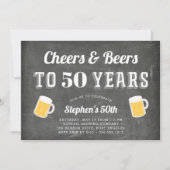 Invitation à la fête d'anniversaire de milestone C (Devant)