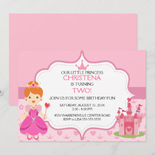 Invitation à la fête d'anniversaire de notre petit