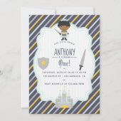 Invitation à la fête d'anniversaire de Notre Petit (Devant)