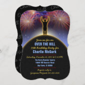 Invitation à la fête d'anniversaire de Over the Hi (Devant / Derrière)