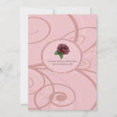 Invitation à la fête d'anniversaire de Panda (Dos)