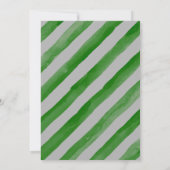 Invitation à la fête d'anniversaire de Peacock (Dos)