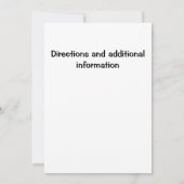 Invitation à la fête d'anniversaire de Penguin (Dos)