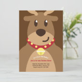 Invitation à la fête d'anniversaire de père Noël R (Debout devant)