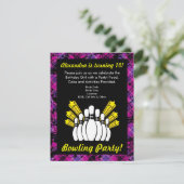 Invitation à la fête d'anniversaire de Pink and Bl (Debout devant)