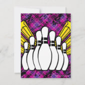 Invitation à la fête d'anniversaire de Pink and Bl (Dos)