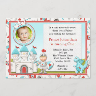 Invitation à la fête d'anniversaire de Prince