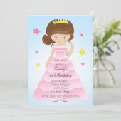 Invitation à la fête d'anniversaire de Princess Dr (Debout devant)