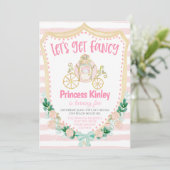 Invitation à la fête d'anniversaire de princesse (Debout devant)