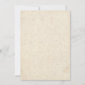 Invitation à la fête d'anniversaire de Rainforest (Dos)