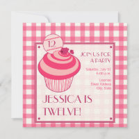 Invitation à la fête d'anniversaire de Raspberry C