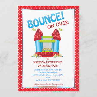 Invitation à la fête d'anniversaire de Red + Blue