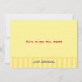 Invitation à la fête d'anniversaire de Robots (Dos)