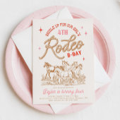 Invitation à la fête d'anniversaire de Rodéo