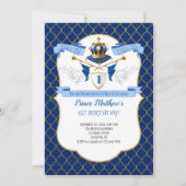 Invitation à la fête d'anniversaire de Royal Princ (Devant)