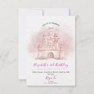 Invitation à la fête d'anniversaire de Son Altesse