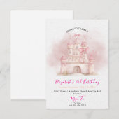 Invitation à la fête d'anniversaire de Son Altesse (Devant / Derrière)