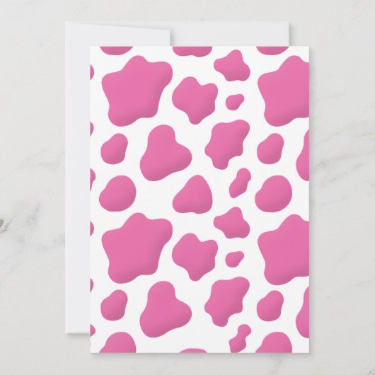 Invitation à la fête d'anniversaire de Space Cowgi (Dos)