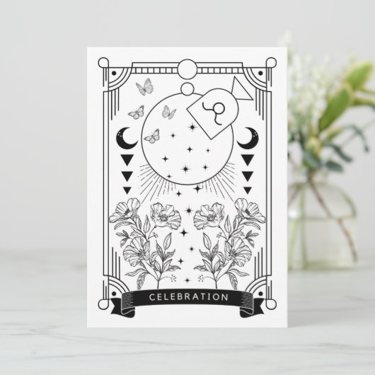 Invitation à la fête d'anniversaire de Taurus (Debout devant)