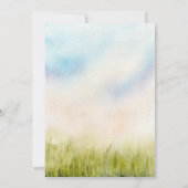 Invitation à la fête d'anniversaire de Teddy Bear  (Dos)