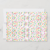 Invitation à la fête d'anniversaire de Tutti Frutt (Dos)