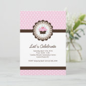 Invitation à la fête d'anniversaire de Whimsical (Debout devant)