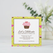 Invitation à la fête d'anniversaire de Whimsical (Debout devant)