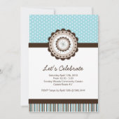 Invitation à la fête d'anniversaire de Whimsical - (Devant)