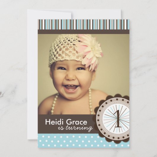 Invitation à la fête d'anniversaire de Whimsical - (Dos)