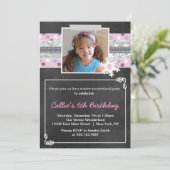 Invitation à la fête d'anniversaire de Winter Wond (Debout devant)