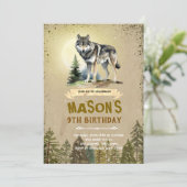 Invitation à la fête d'anniversaire de Wolf (Debout devant)