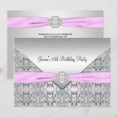 Invitation à la fête d'anniversaire des 15 ans de (Devant / Derrière)
