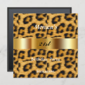 Invitation à la fête d'anniversaire des 21 ans de (Devant / Derrière)