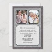 Invitation à la fête d'anniversaire des 25 ans de  (Dos)