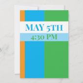 Invitation à la fête d'anniversaire des 40 ans d'u (Dos)